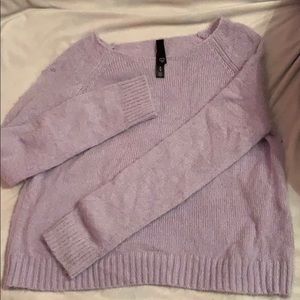 Purple Sweater